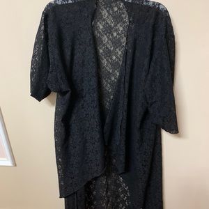 Black Lace Lularoe Shirley